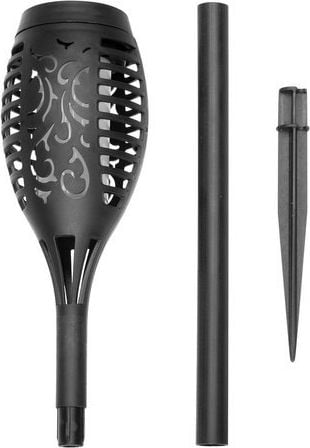 Iso Trade Lampa ogrodowa solarna - pochodnia