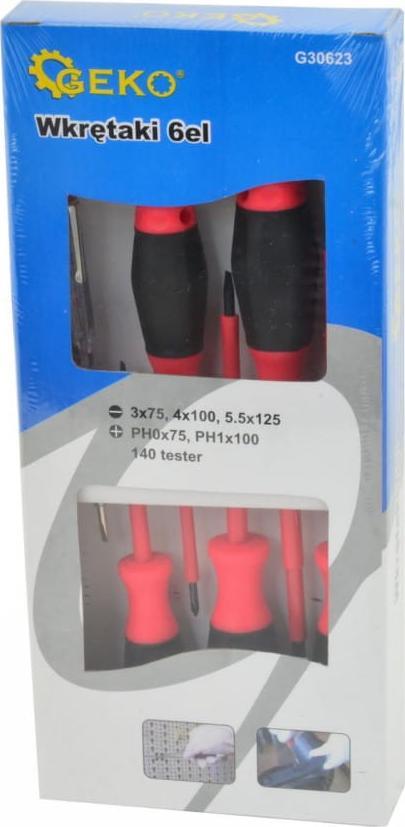 Geko WKRĘTAKI IZOLOWANE(ELEKTR)6EL.GEKO (20) G30623 GEKO