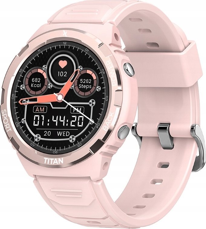 Smartwatch Maxcom FW100 Titan Valkiria Różowy (MAXCOMFW100PINK)