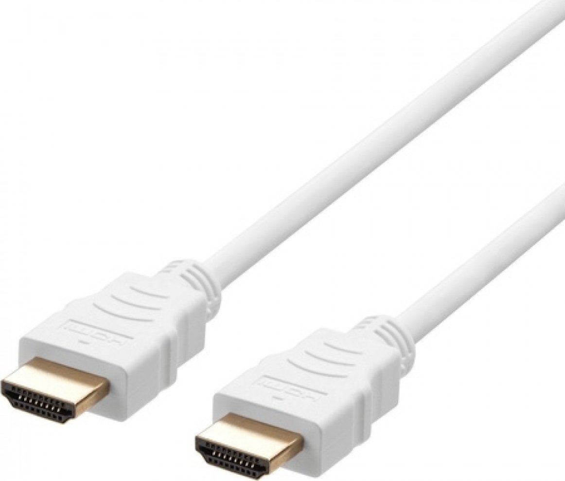 Kabel Deltaco Ultra High Speed HDMI kabelis DELTACO ARC, QMS, 8K in 60Hz, 4K UHD in 120Hz, 3m, baltas / HU-30A-R