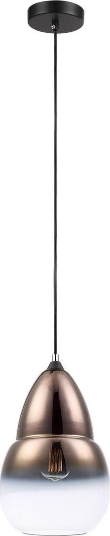 Lampa wisząca Italux Tesa nowoczesna czarny (MDM2358/1A)