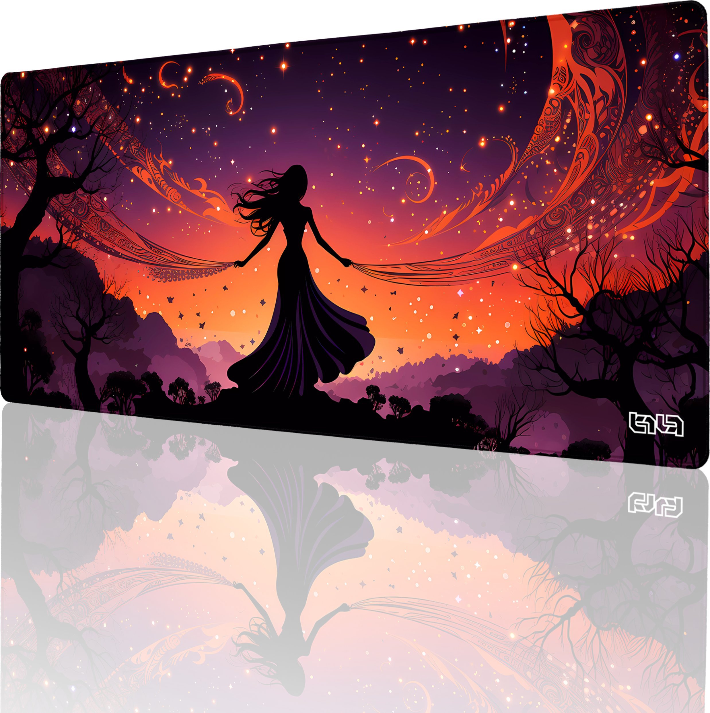 Podkładka Tilt DUŻA PODKŁADKA POD MYSZKĘ Tańcząca z galaktyką 90x40 TILT XL Wytrzymała