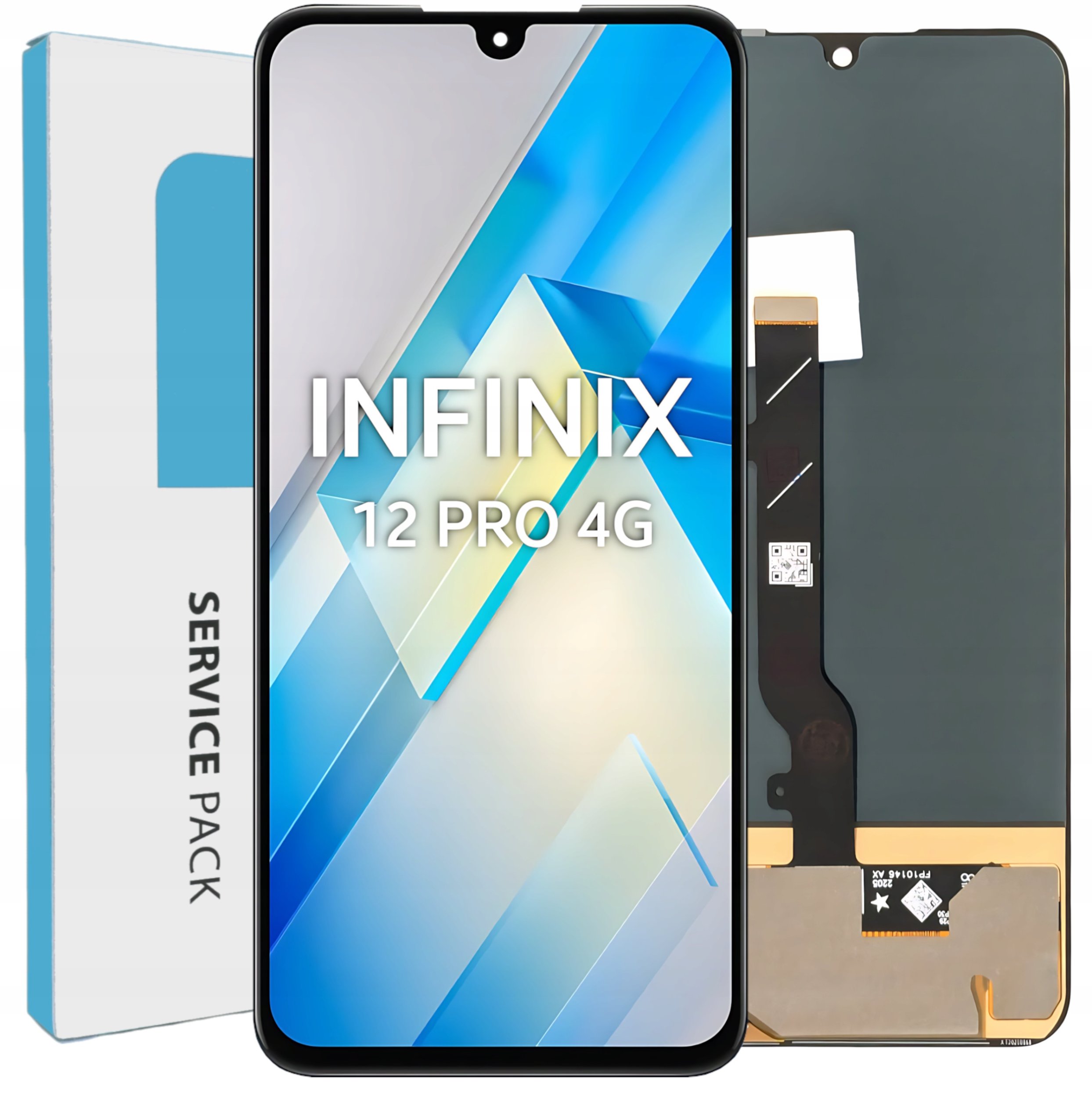 Wyświetlacz do Infinix Note 12 Pro 4G Ekran LCD Oryginał Zila X676B (5904858345717)
