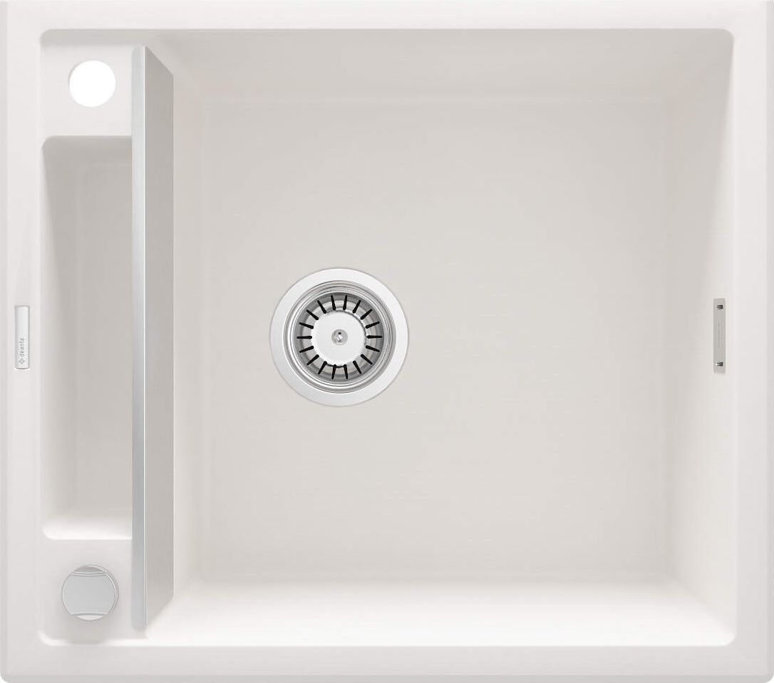 Zlewozmywak Deante MAGNETIC - granitowy magnetyczny 1-komorowy Biały (ZRM A103)