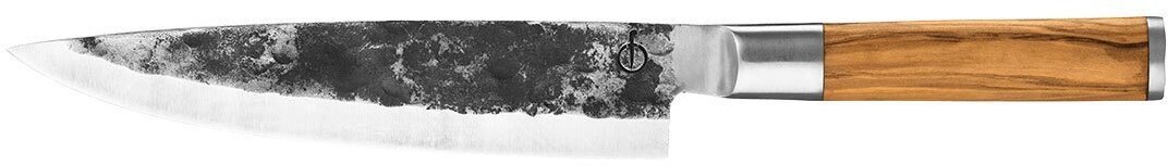 Forged Nóż szefa Olive 20,5 cm oliwne drewno japońska stal