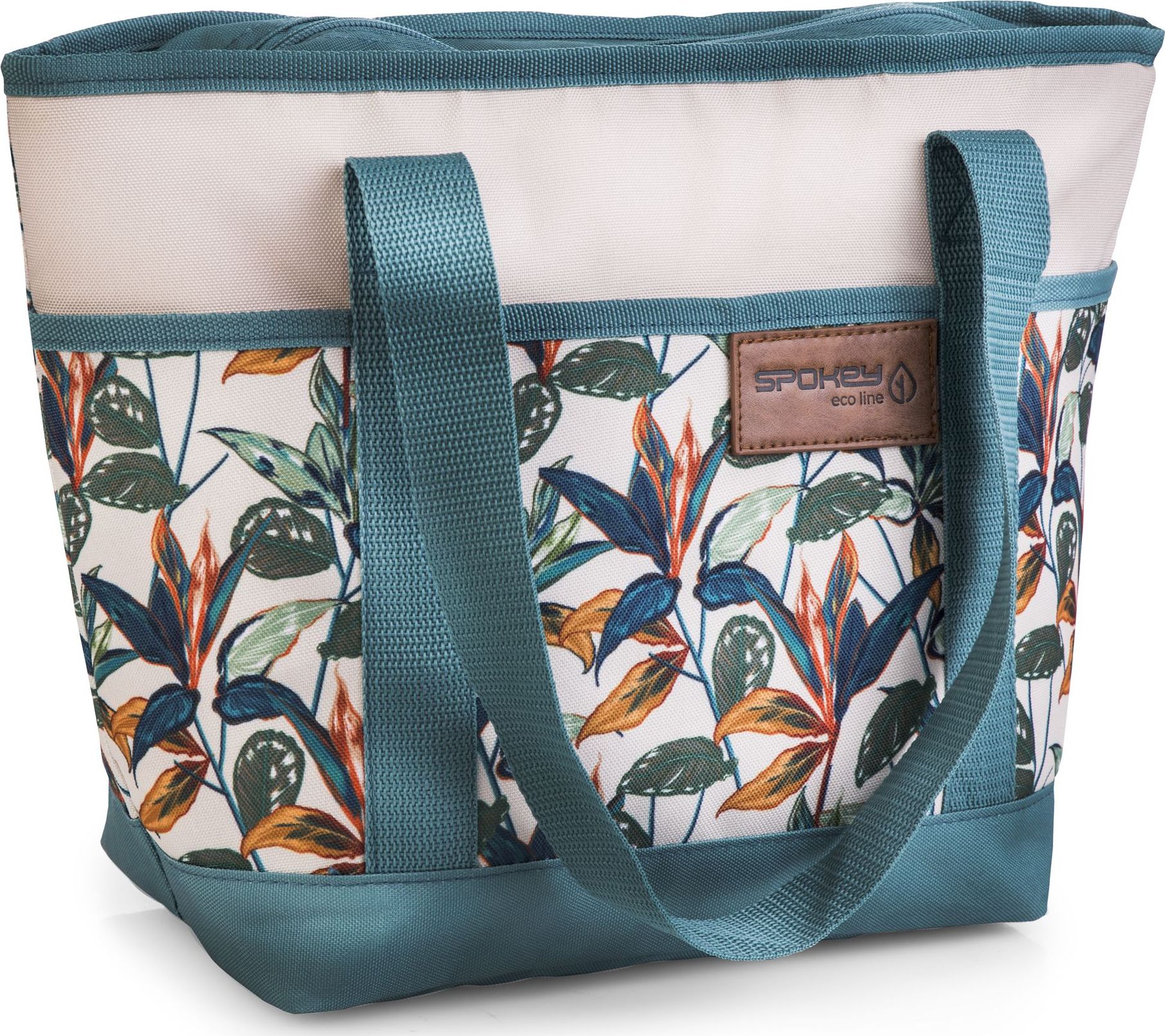 Spokey Torba termiczna Eco Simply z ekologicznych materiałów 8L zielona (929509)