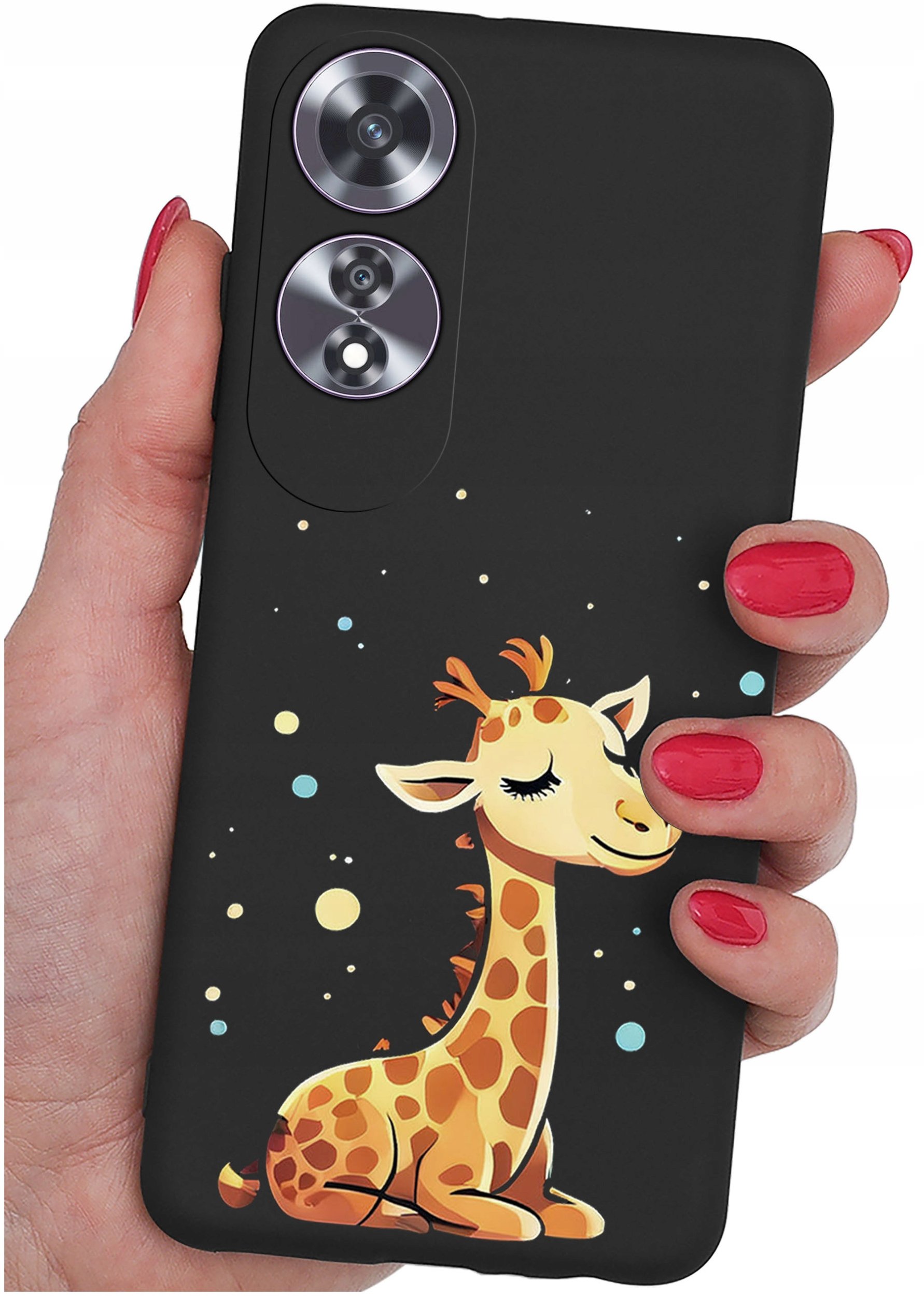 Etui do Oppo A60 4G WZORY |SILIKONOWE MATT CASE + SZKŁO 9H