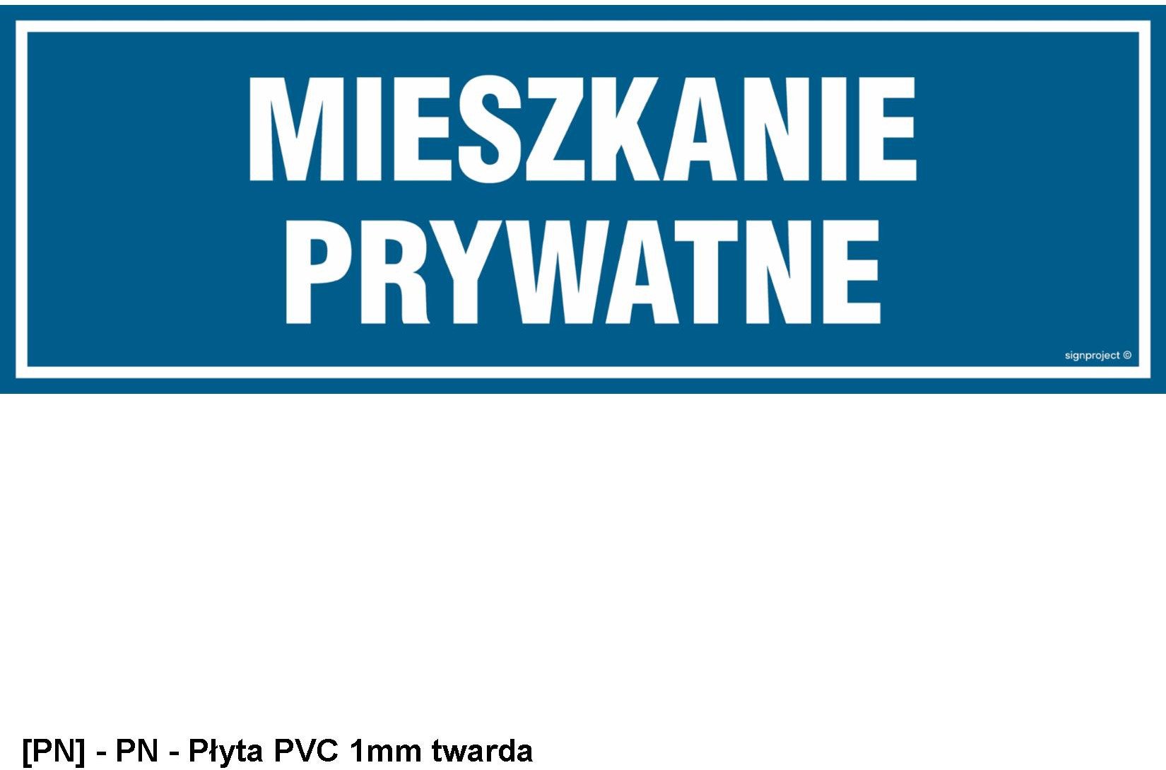 PA051 - Mieszkanie prywatne 300x100
