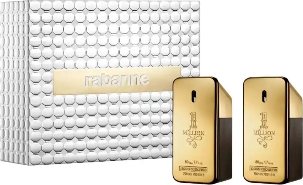 Paco Rabanne 1 Million Eau de Toilette 2x50ml. ZESTAW