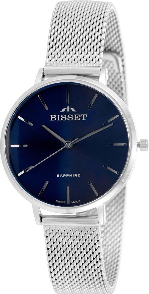 Zegarek Bisset Zegarek damski Bisset BIS202 srebrny