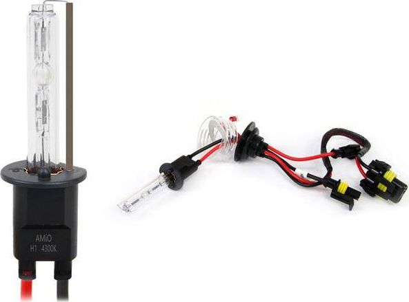 AMiO Żarówka ksenonowa, żarnik xenon H1 4300K