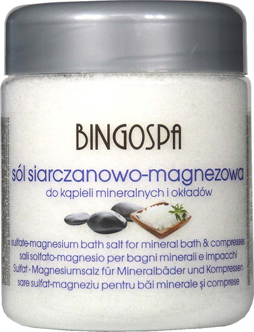 BingoSpa Sól do kąpieli siarczanowo-magnezowa 600g