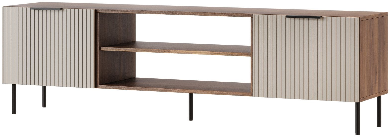 Szafka RTV ALMERA 180,5x42x52,5 orzech/kaszmir