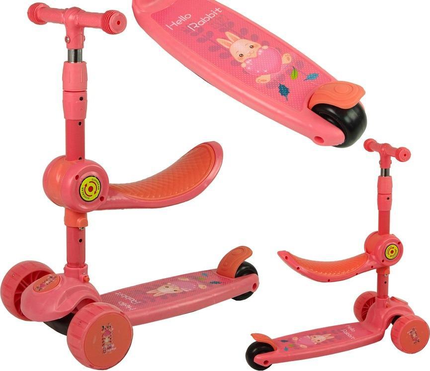 Hulajnoga Lean Sport Różowy (3184)