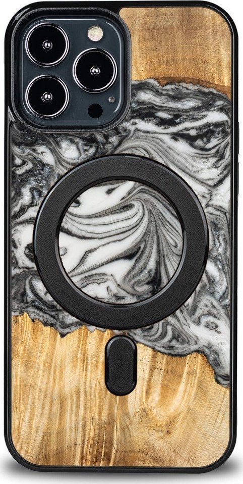 BeWood Etui Bewood Unique na iPhone 13 Pro Max - 4 Żywioły - Ziemia z MagSafe