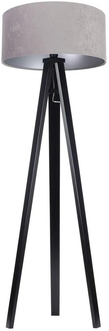 Lampa stojąca HOME 50 szara/srebrna/czarna BPS KONCEPT