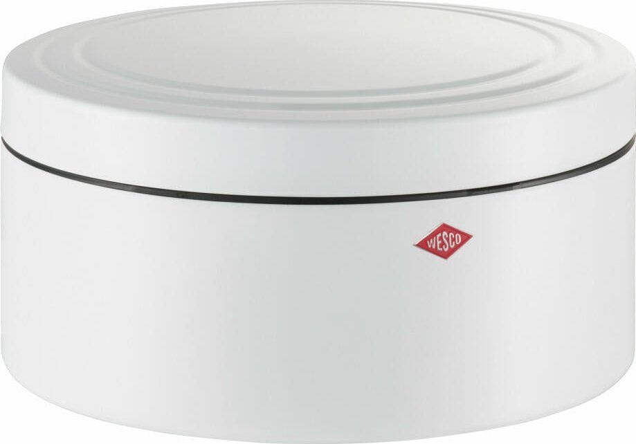 Chlebak Wesco Pojemnik na pieczywo okrągły biały mat Classic Line