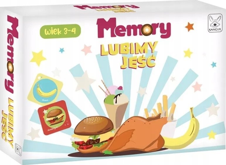 Kangur Memory Lubimy jeść gra Kangur