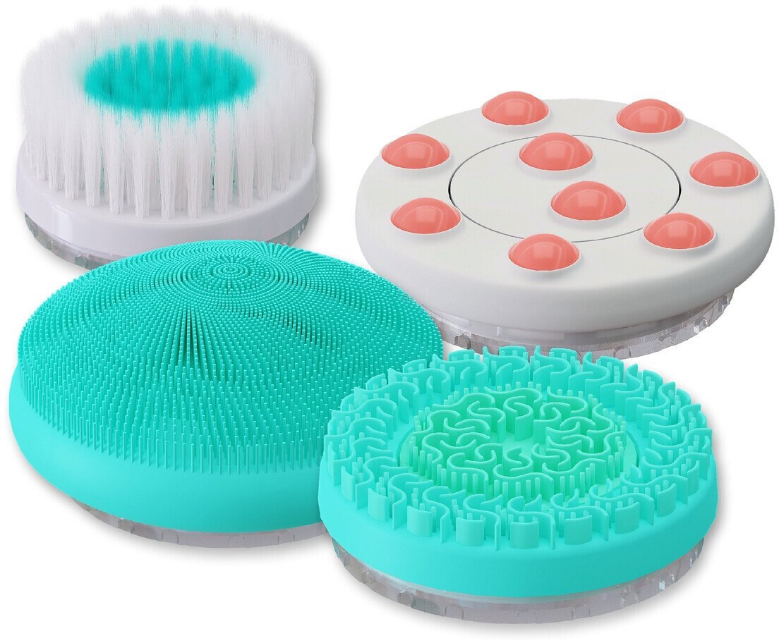 LUMINEO Professional Line Zestaw 4 głowic do szczoteczki Lumineo Pro - kolor turkusowy 1 op. - 4 szt.