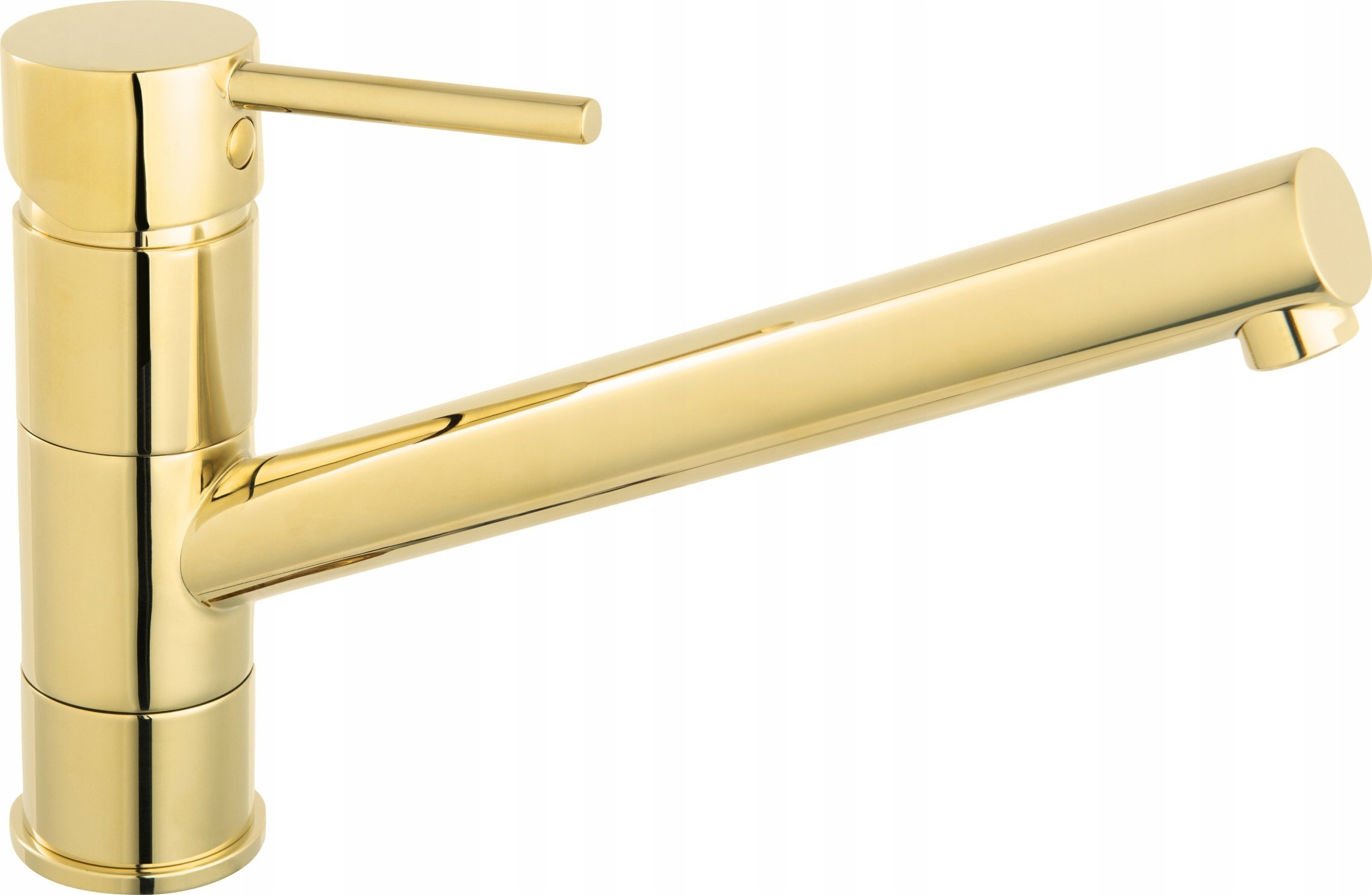 Bateria kuchenna Ferro Ferro bateria zlewozmywakowa stojąca FIESTA BRIGHT GOLD, złoty BFI4G