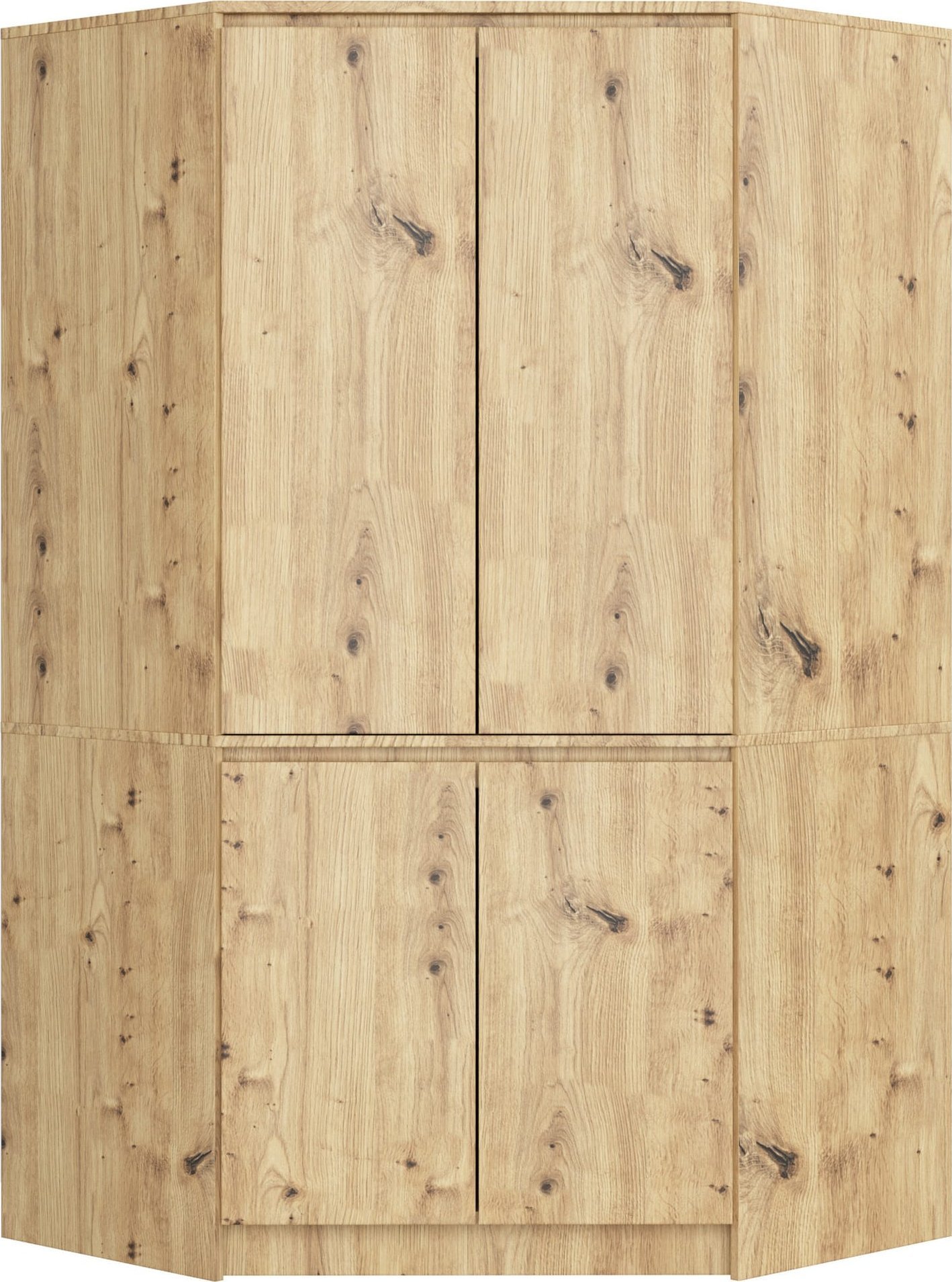 Fabryka Mebli Akord SZAFA NAROŻNA S100 4D CLP DĄB ARTISAN