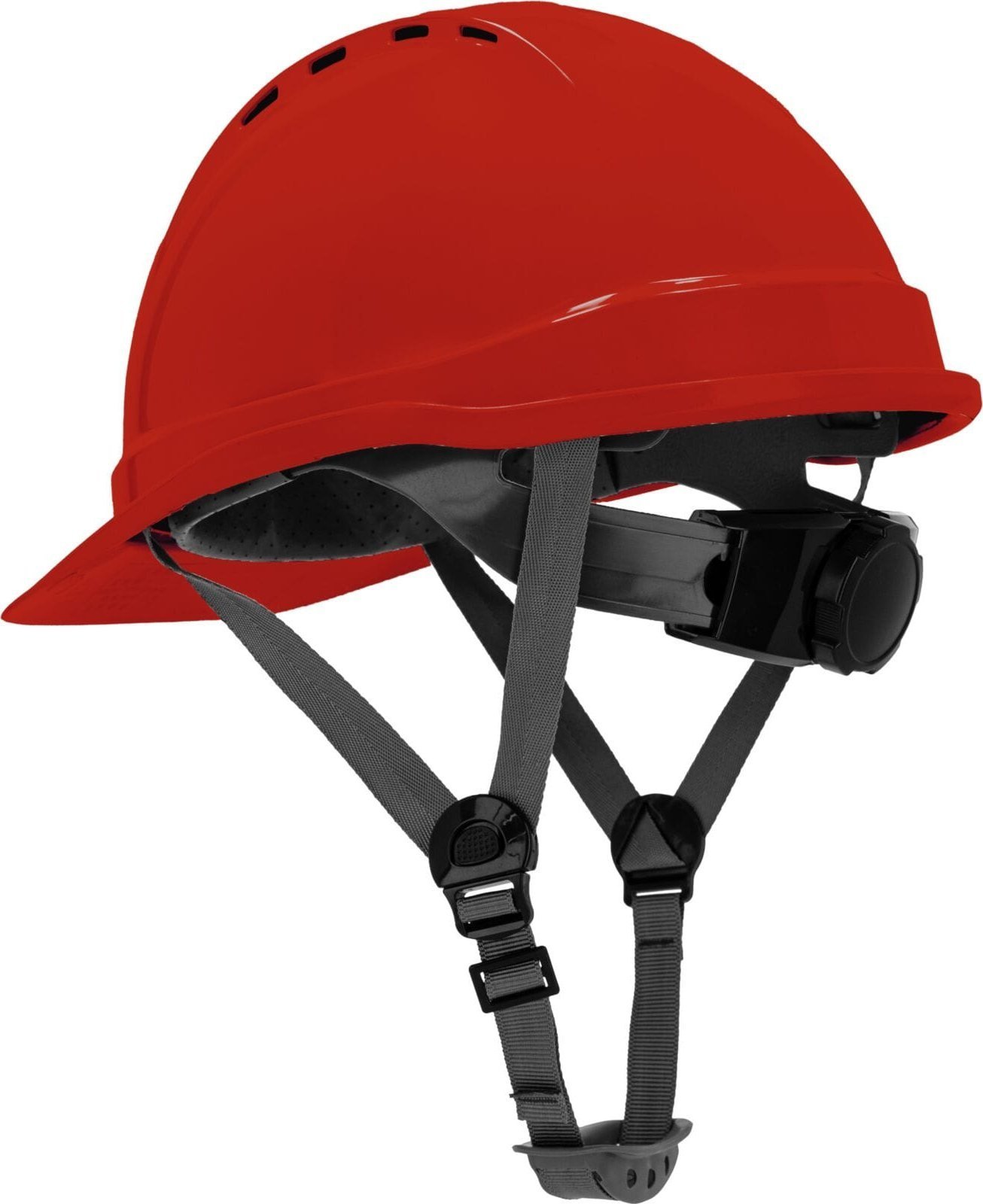 HEŁM PRZEMYSŁOWY OCHR. WENT., CZERWONY, KAT. II, CE, LAHTI