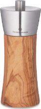 Młynek do przypraw Zassenhaus Zassenhaus salt mill Augsburg Olive Wood, 14 cm