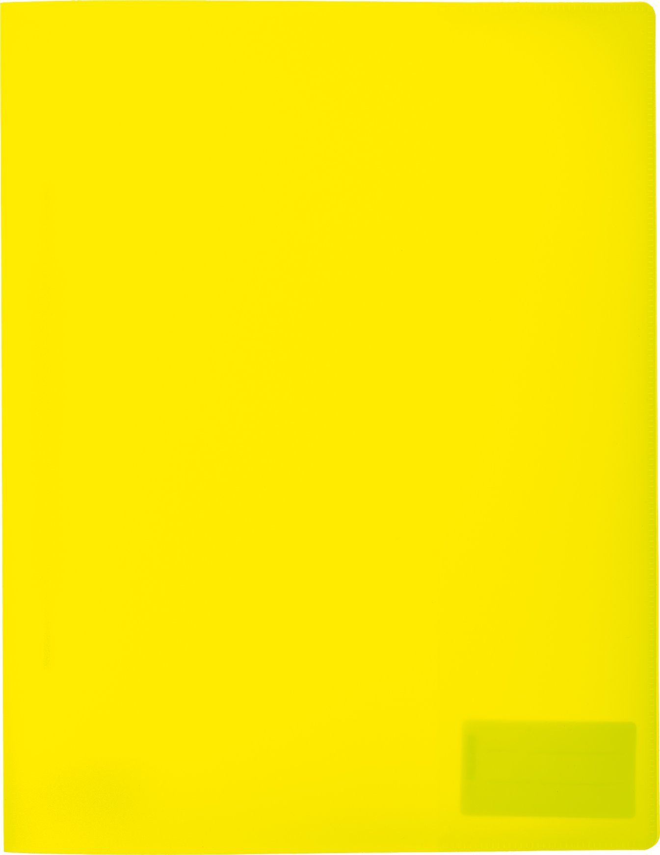 Herma HERMA Schnellhefter A4 neon gelb Polypropylen 3St.