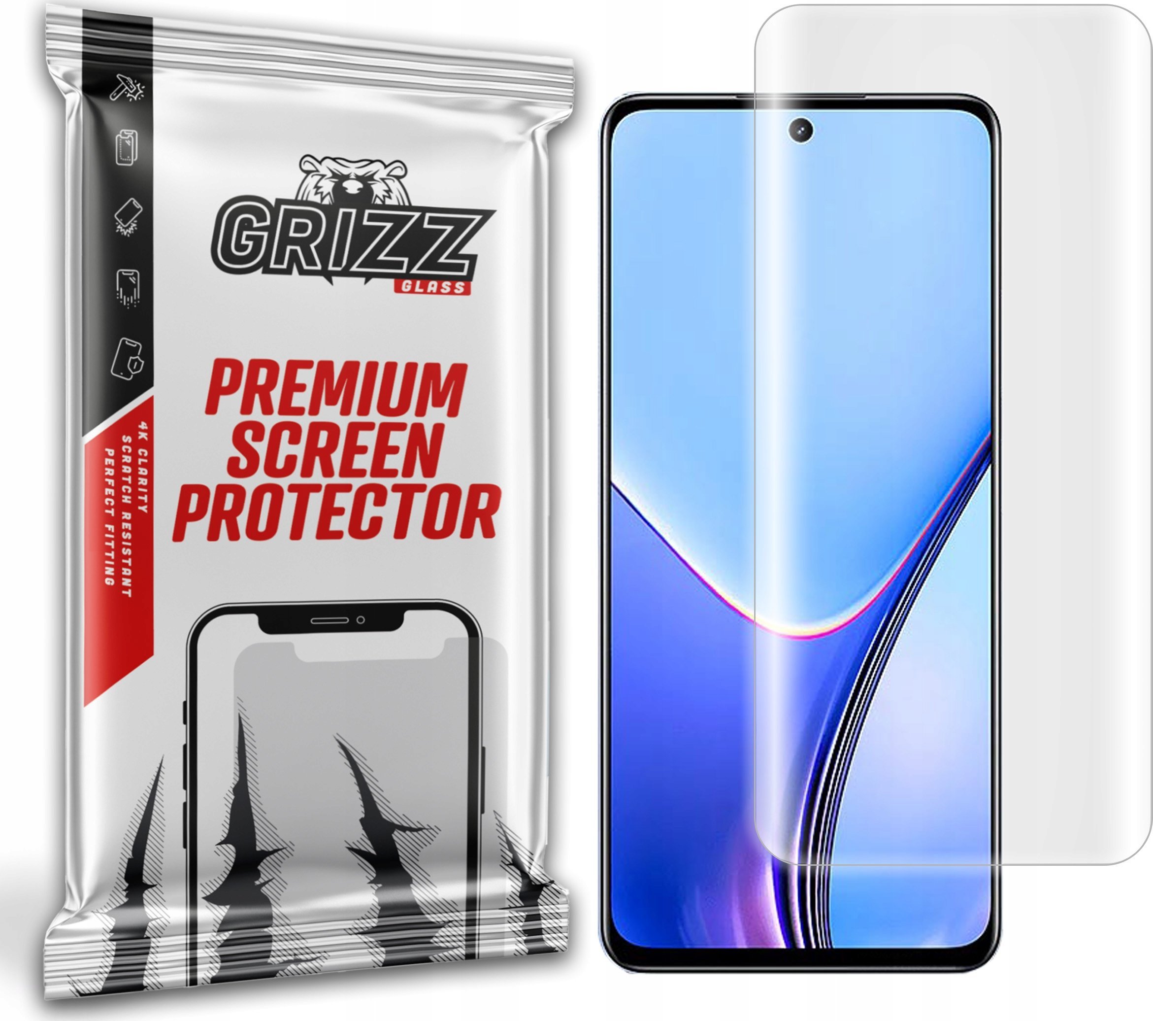 GrizzGlass Folia hydrożelowa GrizzGlass Hydrofilm do Realme 11x