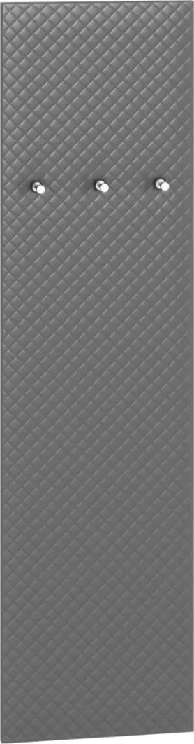 ML Meble Wieszak tapicerowany do przedpokoju BIANKA antracyt ML MEBLE