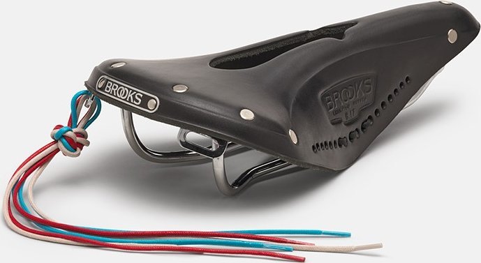Brooks Siodełko BROOKS B17 CARVED, Black, Steel Rail, Waga 520g, Linia Leather (NEW)