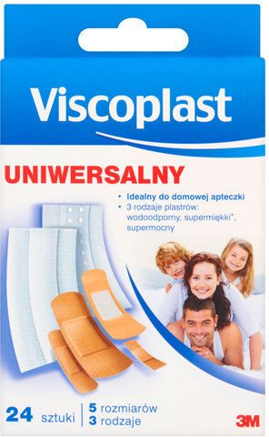 Viscoplast Uniwersalny zestaw plastrów - różne wielkości