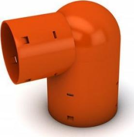 Agro-Dren KOLANO DRENARSKIE REDUKCYJNE 100/80 [jm.SZT] - HP/A007-4