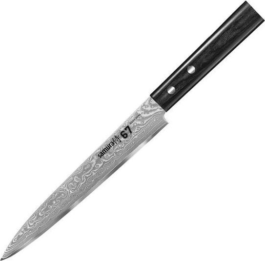 Samura Samura Damascus 67 nóż slicer AUS10 HRC61