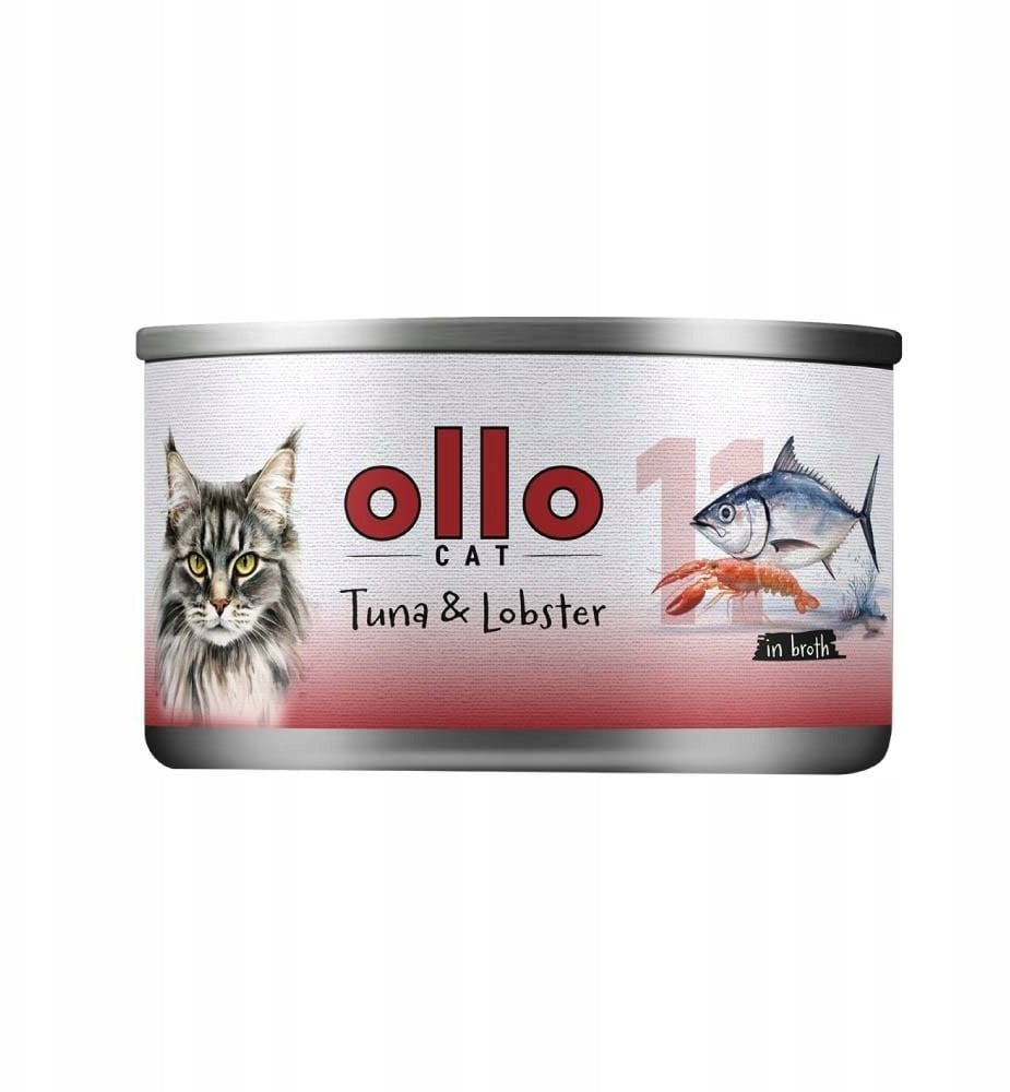 Brit Ollo nr 11 puszka kot Tuńczyk i homar 70 g