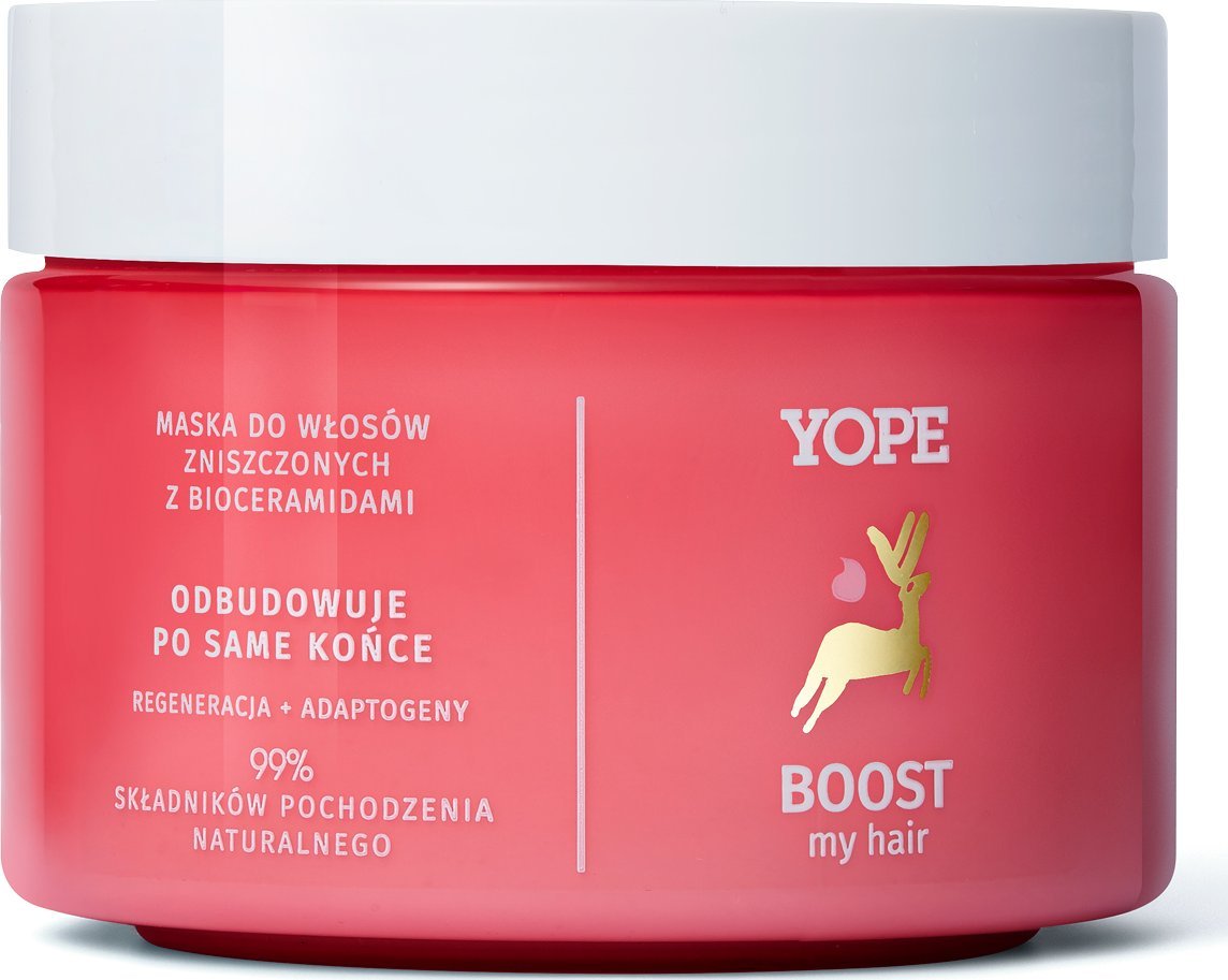 Yope Boost My Hair maska do włosów zniszczonych z bioceramidami 250ml