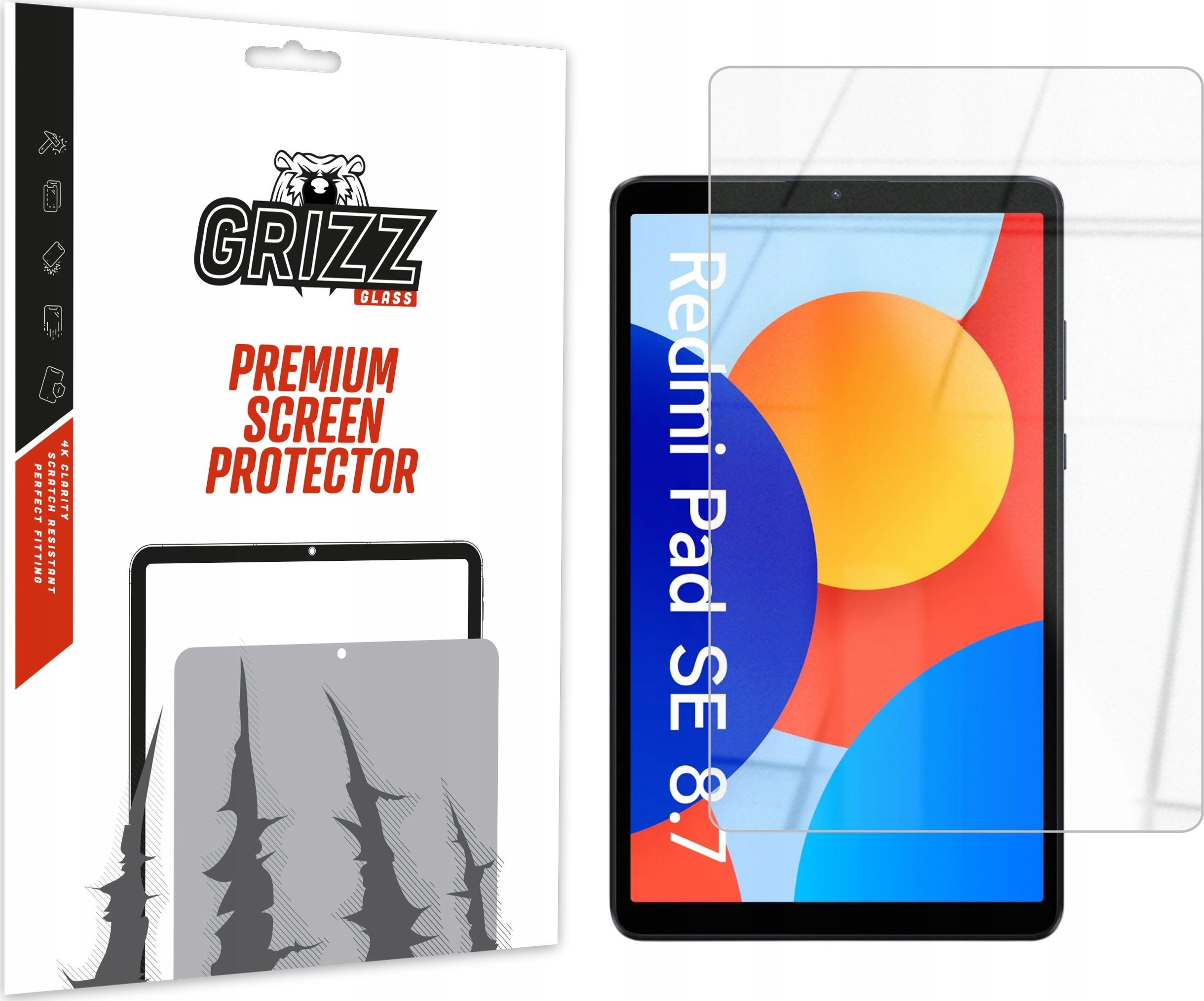 GrizzGlass Szkło hybrydowe GrizzGlass HybridGlass do Xiaomi Redmi Pad SE 8.7