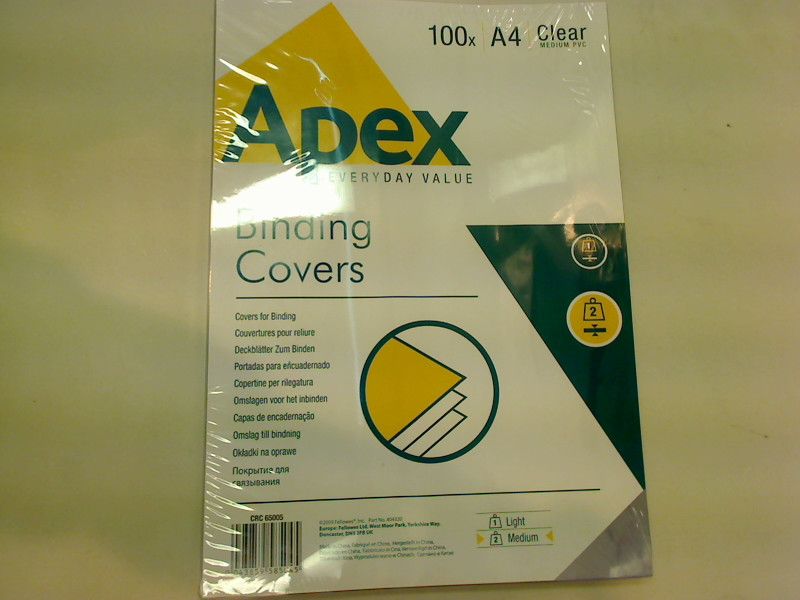 Fellowes folia do bindowania przezroczysta 200 mic