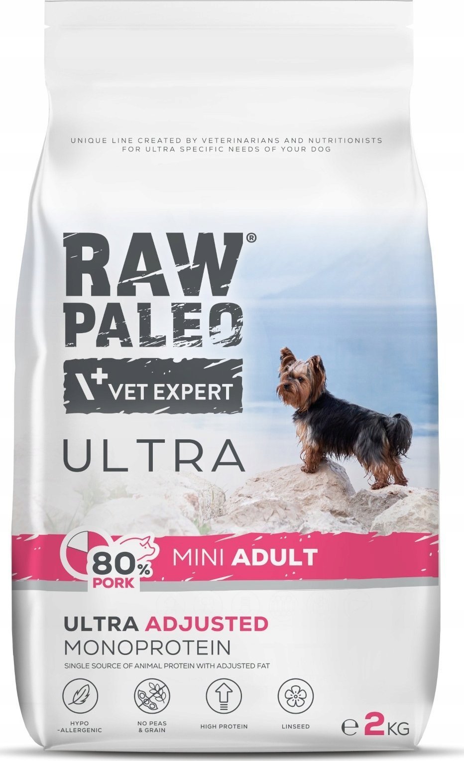 ML Raw Paleo Ultra Pork Mini Adult 2kg
