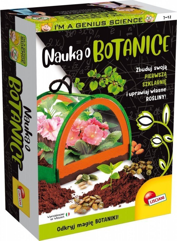 Lisciani Zestaw naukowy Im a Genius Nauka o botanice