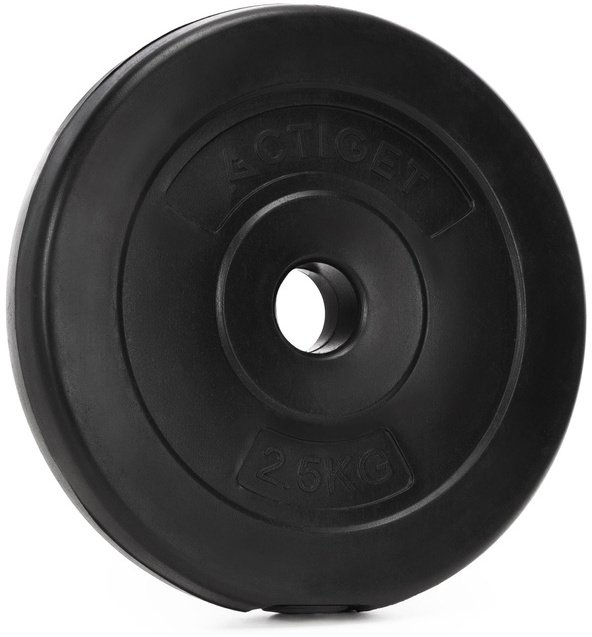 Obciążenie 2,5 kg talerz kompozytowy 31 mm krążek do sztangi hantli UNIWERSALNY