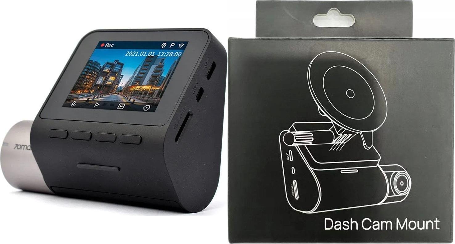 Wideorejestrator 70mai A500S Pro Plus+ Czarny + uchwyt A500S