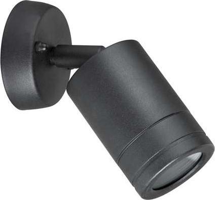 Kinkiet Polux Ogrodowa LAMPA zewnętrzna OLIMP2 208781 Polux tuba OPRAWA ścienna elewacyjny KINKIET na taras IP44 outdoor czarny