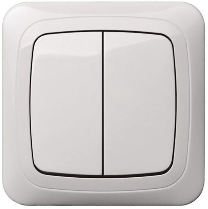 SWITCH UND. UNFR. 10-03-01 1+1 WHITE