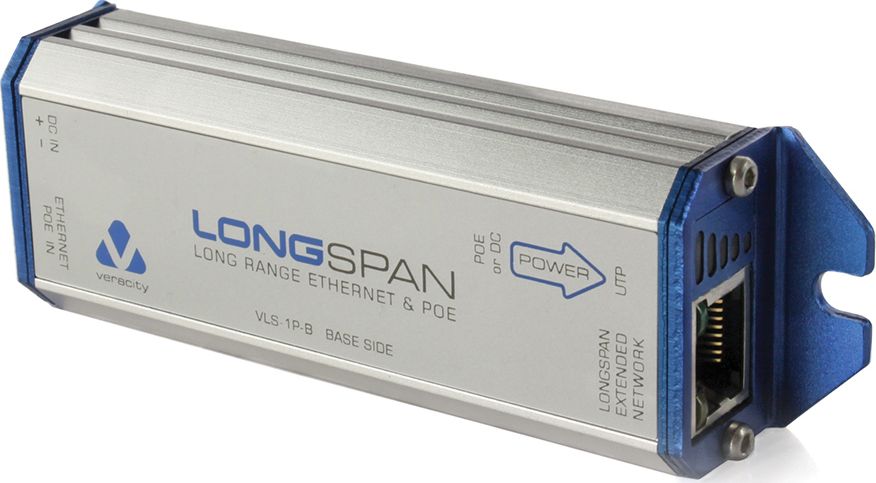 Veracity Longspan base, unit with POE - VLS-1P-B