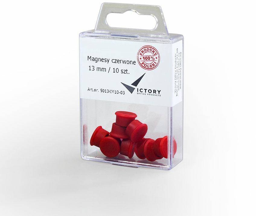Victory Office Product MAGNES VICTORY 13MM 10 SZT.KOLOR.5013
