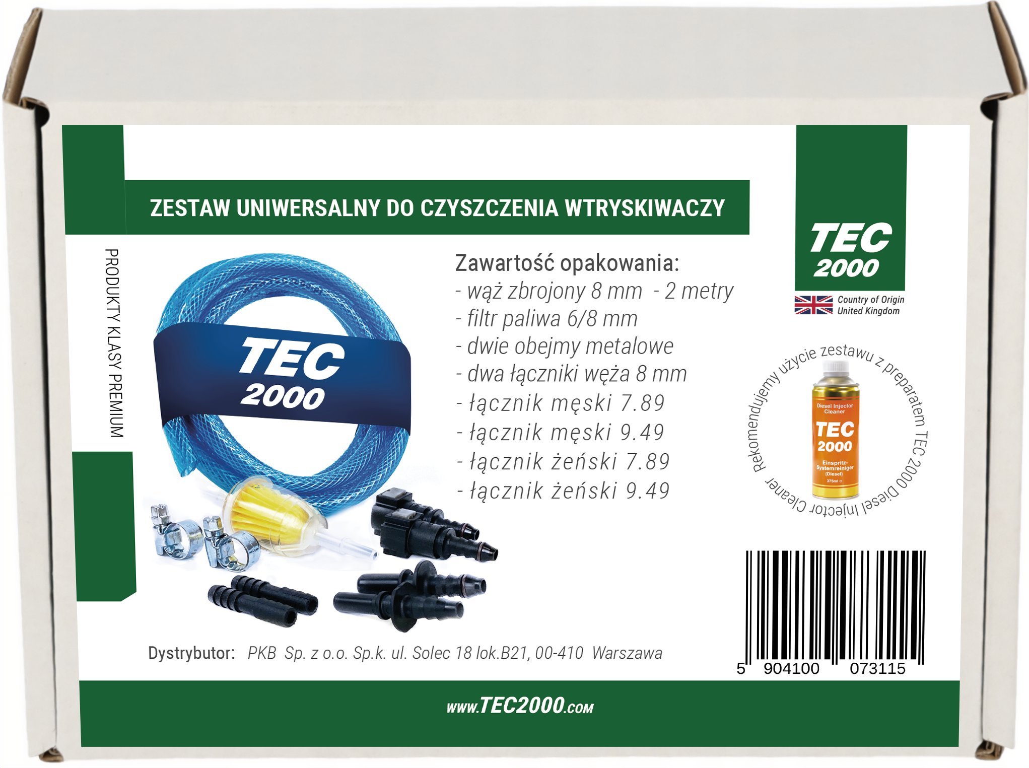 Osram TEC2000 ZESTAW BAZOWY DO CZYSZCZENIA WTRYSKIWACZY