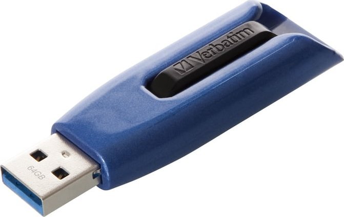 Pendrive Verbatim Verbatim Store 'n' Go V3 Max pamięć USB 64 GB USB Typu-A 3.2 Gen 1 (3.1 Gen 1) Niebieski