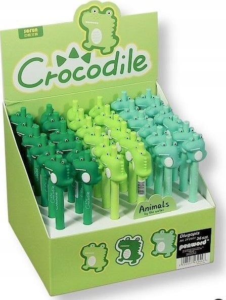 Teka Długopis crocodil (36szt)