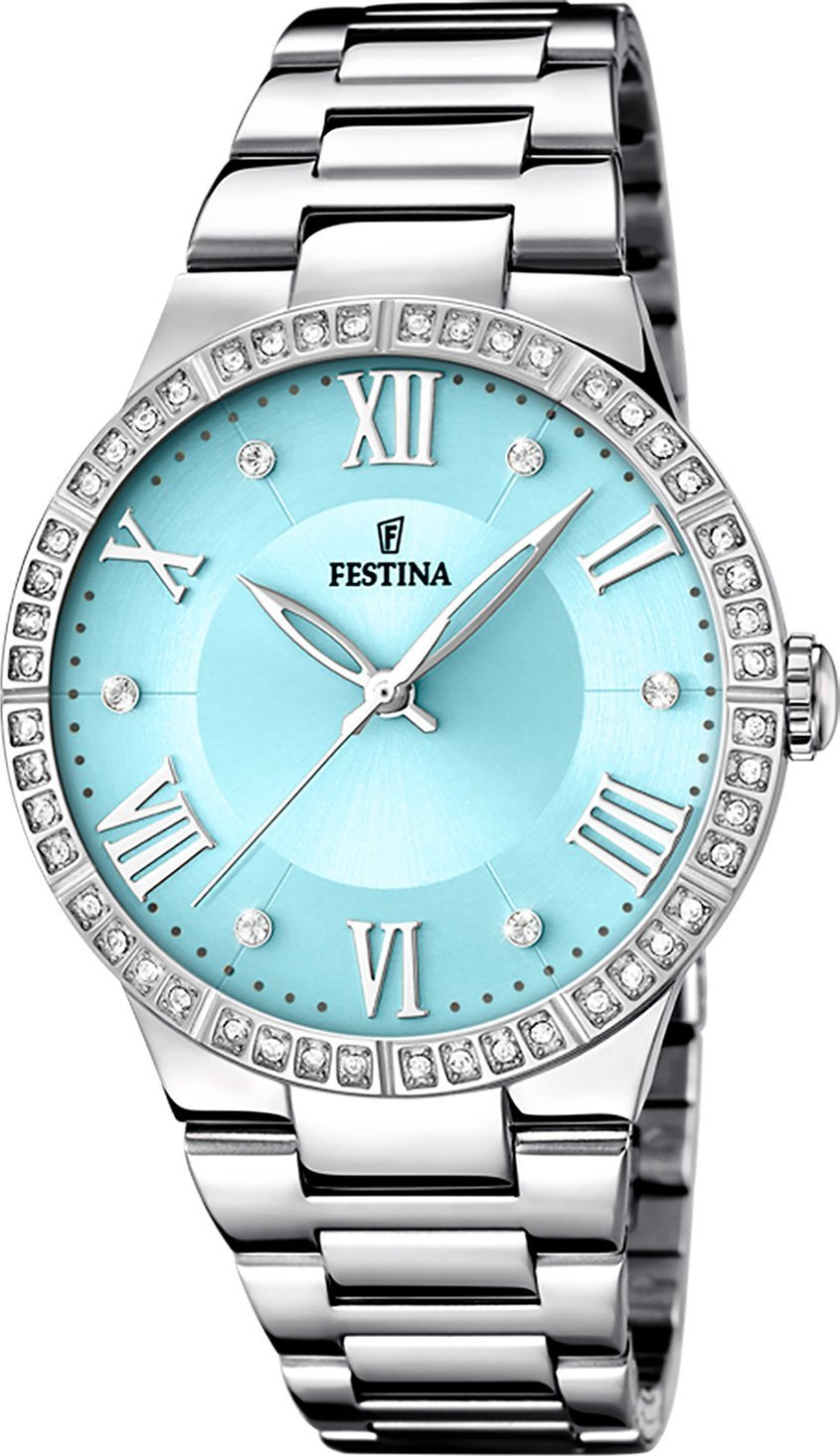 Zegarek Festina Zegarek damski Festina F16719-4 srebrny
